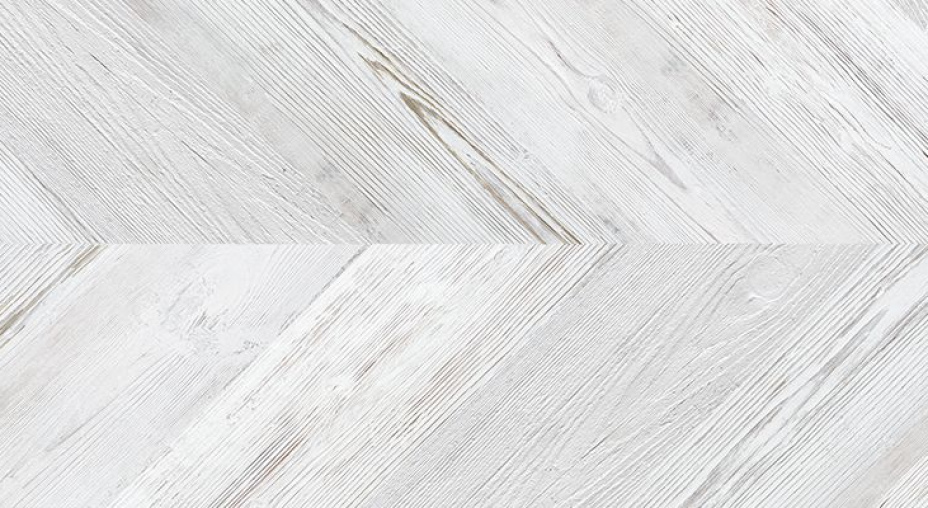 Клеевой пробковый пол Chevron White