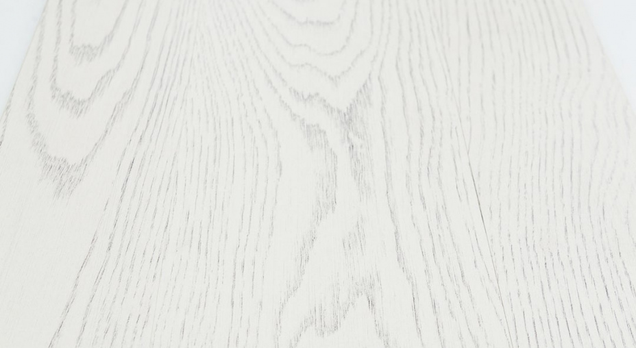 Клеевой пробковый пол Oak White фото в ракурсе фото