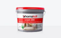 Клей фиксатор Homakoll 286 10 кг банка дополнительные фото этого материала