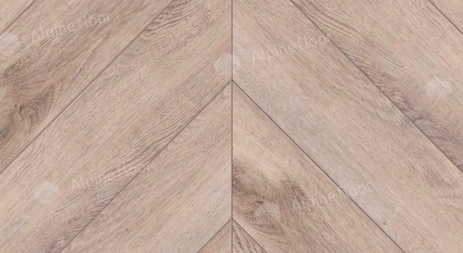 Кварцвинил елочка ECO 20-8 Дуб Исида Chevron Alpine Floor фото