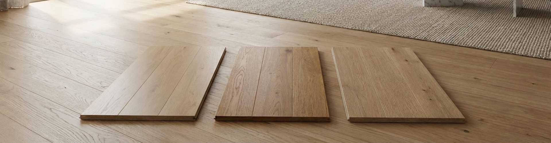 Инженерная доска дуб в интерьере и сравнение покрытий лак, масло и брашированная поверхность.